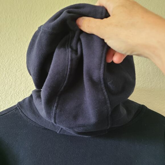 Disney Villains Hoodie Adult Medium Blue Hercules Hades Hot Head‎ Pullover - Picture 7 of 8